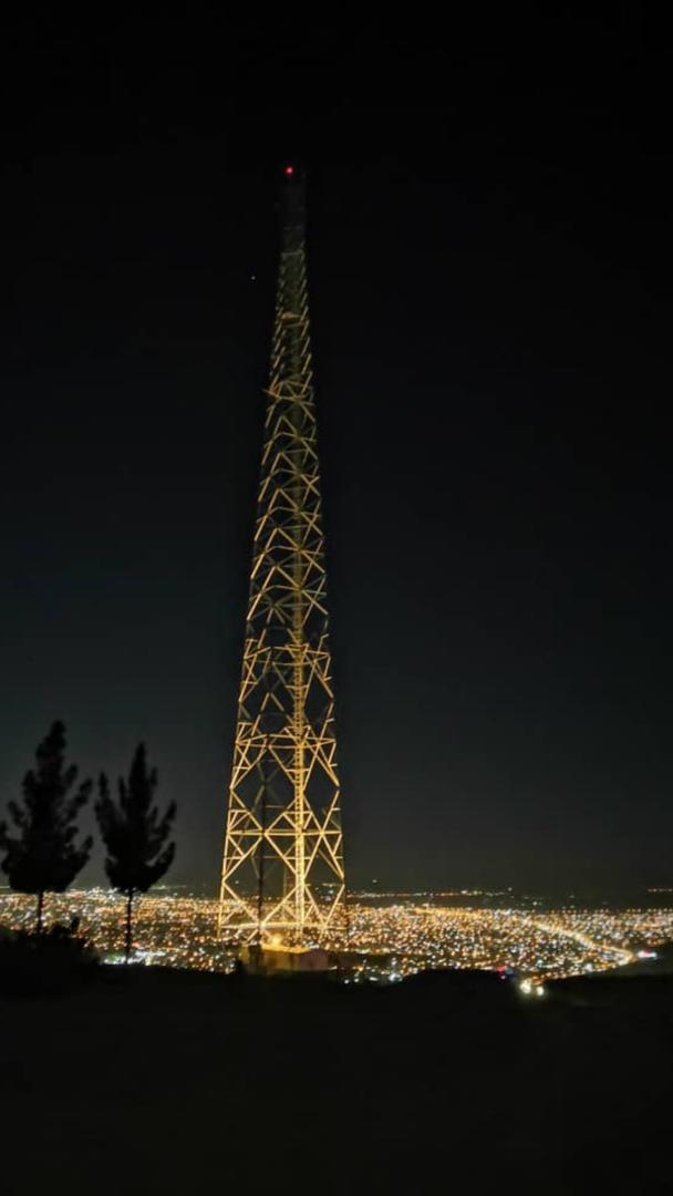 دکل خود ایستای جهارپایه تمام نبشی