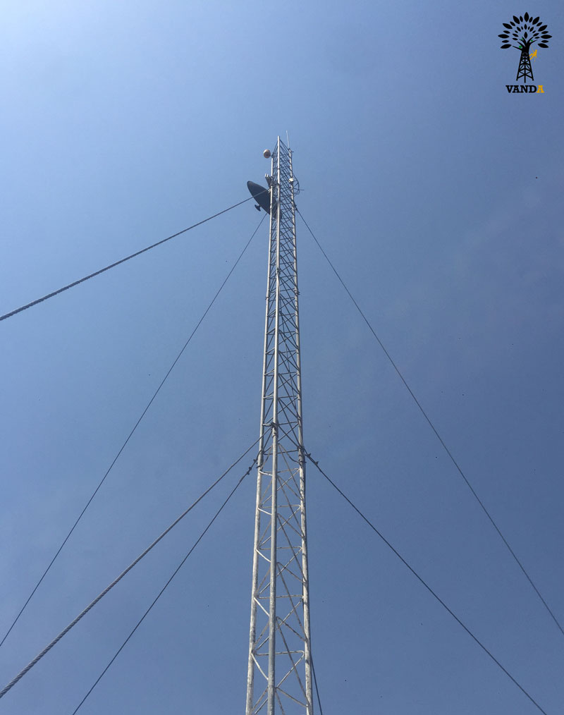 ساخت دکل مهاری
