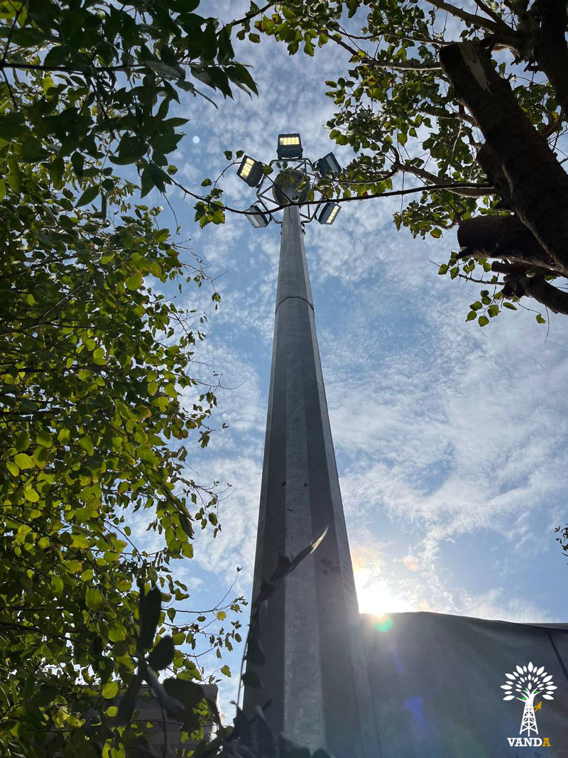 پروژه دکل برج نوری