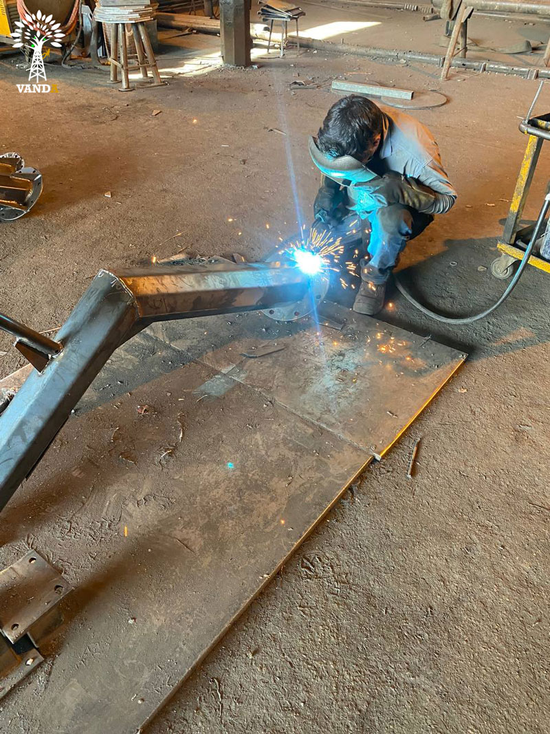 اتصال فلنجی دکل منوپل