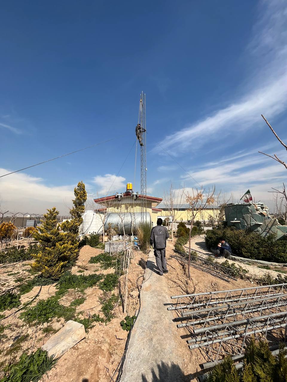 نصب دکل ونداسازه